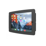 Compulocks iPad Pro 12.9" (3-6th Gen) Space Enclosure Wall Mount - Cassa - per tablet - bloccabile - Alluminio - nero - dimensione schermo: 12.9" - interfaccia montaggio: 100 x 100 mm - installabile a parete - per Apple 12.9-inch iPad Pro