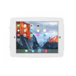 Compulocks iPad Pro 12.9" (3-6th Gen) Space Enclosure Wall Mount - Cassa - per tablet - bloccabile - alluminio ad alta purezza - bianco - dimensione schermo: 12.9" - interfaccia montaggio: 100 x 100 mm - installabile a parete - per Apple 12.9-inch iP
