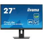 iiyama ProLite XUB2763HSU-B1 - Monitor a LED - 27" - 1920 x 1080 Full HD (1080p) @ 100 Hz - IPS - 250 cd/m² - 1300:1 - 3 ms - HDMI, DisplayPort - altoparlanti - nero, opaco