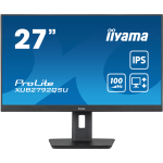 iiyama ProLite XUB2792QSU-B6 - Monitor a LED - 27" - 2560 x 1440 WQHD @ 100 Hz - IPS - 250 cd/m² - 1300:1 - 0.4 ms - HDMI, DisplayPort - altoparlanti - nero opaco