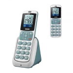 CELLULARE BRONDI AMICO HOME 1.77" BLUETOOH RADIO FM DUAL SIM WHITE GREY ITALIA