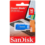 SanDisk Cruzer Blade - Chiavetta USB - 16 GB - USB 2.0 - blu elettrico