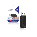 VERBATIM PINSTRIPE PEN DRIVE 2.0 USB 128GB