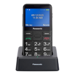 CELLULARE PANASONIC 2.4" EASY PHONE BLACK SENIOR PHONE KX-TU155EXBN