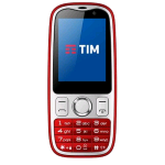 CELLULARE TIM EASY 4G 2.4" 4G LTE WHATSAPP INTEGRATO RED TIM ITALIA