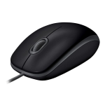 MOUSE LOGITECH B110 SILENT USB - BLACK