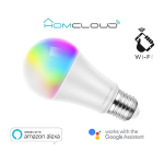 Homcloud Lampadina Wi-FI RGB + Bianco CCT E27 dimmerabile