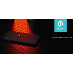 Devia Custodia protettiva per iPhone X in silicone Rossa