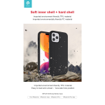 Devia Cover alta protezione interno morbido per iPhone 12 Mini Ner