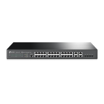 TP-Link Switch Managed L2 24 Porte + 4 Porte Gbit Combo T2500-28TC