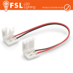- Connettore rapido 2END per strip 10mm LED monocolore