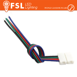 - Connettore rapido END per strip 10mm LED RGB
