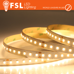 Luce Naturale - 4000K Striscia LED 5m IP20 2835 24V - 12W/m 120led/m 4000K