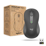 Logitech Signature M650 L for Business Mouse Ottico 4000DPI 5 Tasti Wireless/Bluetooth Grafite