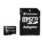 MICRO SDHC-64GB-PRO CLASS 10+ADAT.