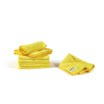 PANNO MICROFIBRA 40X40 10 PZ GIALLO