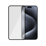 SCREEN PROTECTOR IPHONE 15 E ALTRI SCREEN GLASS 3D PER APPLE IPHONE 15 PRO BLACK