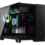 Corsair 2500X Black Micro-ATX Vetro Temperato No-Power minITX/mATX