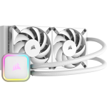 Corsair iCUE H100i RGB Elite White CPU Liquid Cooler Intel 1851/1700/1200 AMD sTR4/AM5/AM4