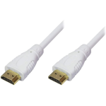 TECHLY CAVO HDMI 0,5 METRI TERMINALI ORO ETHERNET 4K BIANCO RETAIL