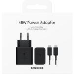 CHARGER 45W BLACK TYPE C CON CAVO