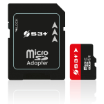 16GB S3+ MICROSD WITH SD ADAPTOR