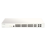 D-Link DBS-2000-28 Switch Managed Gigabit 24 porte PoE 4 porte 1000Mbps/SFP 56Gbps