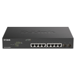 D-Link DGS-1100-10MPV2 Switch Smart Managed Gigabit PoE 10 porte 20Gbps