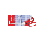 FORBICI MANICO ABS ROSSO CM21 TRYME