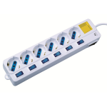 MULTIPRESA 6 POS. E 6 INTERR. EWENT