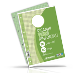 RICAMBI RINF A4 VERDI 80 GR 40FF 1R