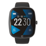 SMARTWATCH BUYTECH 1,83 COLOR WATER PROOF NERO SILICON