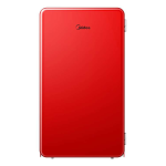 MIDEA MINI FRIGO BAR TAVOLO MONOPORTA 93LT E ROSSO MDRD142SLE32