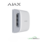 AJAX SENSORE DOPPIO MOVIMENTO TENDA DA ESTERNO (DUALCURTAIN OUTDOOR) BIANCO