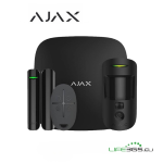 AJAX KIT DI BASE CON VIDEOCAMERA (STARTERKIT CAM) NERO