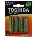 TOSHIBA PILE STILO ZINCO AA R6KE 4PZ