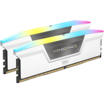 Corsair CMH32GX5M2E6000Z36W Vengeance RGB 32GB Kit 2x16GB DDR5 6000MHz CL36 White - Memorie RAM