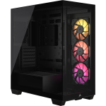 CORSAIR ICUE LINK 3500X RGB BLACK MIDDLE TOWER VETRO TEMPERATO NO-POWER MINITX/MATX/ATX/E-ATX