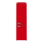 FRIGORIFERO AKAI COMBINATO 265LT RED