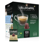 LOLLOCAFFE' MISCELA ORO 100 CAPSULE COMPATIBILI  NESPRESSO