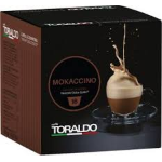 TORALDO MOKACCINO 16 CAPSULE COMPATIBILI CON NESCAFE DOLCE GUSTO