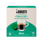 BIALETTI DECAFFEINATO 16 CAPSULE COMPATIBILI CON NESCAFE DOLCE GUSTO