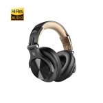 ONEODIO FUSION A70 HI-RES CUFFIE DJ WIRELESS E C/CAVO GOLD/BLACK