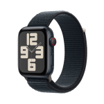 APPLE WATCH SE 2023 GPS + CELLULAR 44MM CASSA IN ALLUMINIO MEZZANOTTE - MEZZANOTTE SPORT LOOP