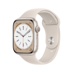 APPLE WATCH SERIES 8 2022 GPS 45MM GALASSIA CASSA IN ALLUMINIO CON GALASSIA SPORT BAND