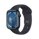 APPLE WATCH SERIES 9 GPS 45MM CASSA IN ALLUMINIO MEZZANOTTE - CINTURINO SPORT MEZZANOTTE - M/L