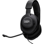 JBL CUFFIE QUANTUM 100M2 GAMING CON FILO 3.5MM + MIC RIMOVIBILE NERO