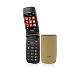 CELLULARE BRONDI MAGNUM 4 2.8" DUAL SIM GOLD SENIOR PHONE