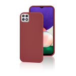 CUSTODIA PURE TOUCH PER GALAXY A22 5G MARSALA RED