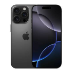 APPLE IPHONE 16 PRO 128GB 6.3" BLACK TITANIUM EU MYND3ZD/A